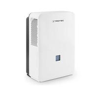 TROTEC TTK 127 E Déshumidificateur d'air, Déshumidificateur Electrique, Déshumidificateur Portable, Absorbeur d'humidité, Déshumidification max. 50 l/j, pour 150 m² max., Hygrostat intégré
