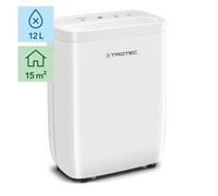 TROTEC TTK 27 E - Déshumidificateur mobile 12 L/jour pour 15 m², réservoir 1,6 L