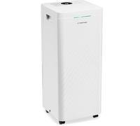 TROTEC TTK 64 HEPA - Déshumidificateur 24 L/24h, purificateur HEPA 95%, mode nuit, minuterie 24 h, séchage du linge, indicateur qualité de l’air, pour pièces jusqu’à 50 m²
