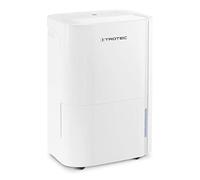 TROTEC TTK 66 E - Déshumidificateur d’air 24L/j, volume pièce 50 m², avec hygrostat - Déshumidificateur électrique avec fonction séchage linge et minuterie.