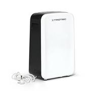 TROTEC TTK 71 E Déshumidificateur d'air, Déshumidificateur Electrique, Déshumidificateur Portable, Absorbeur d'humidité, Déshumidification Max. 24 l/j, pour 50 m² Max., Hygrostat intégré