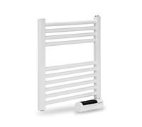 TROTEC TWH 300 S - Sèche-serviettes électrique mural WiFi 300W IP24 blanc 50×12,4×52,5 cm
