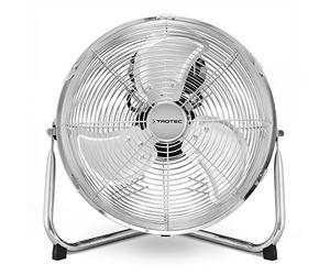 TROTEC Ventilateur de sol TVM 12 | Puissance de 37 watts | Tête du ventilateur inclinable à 100° | Diamètre des pales 30 cm