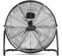 TROTEC Ventilateur de sol TVM 24 D | Puissance de 124 watts | 3 niveaux de vitesse | Positionnable à 135° sur l'horizontale | Diamètre des pales 60 cm