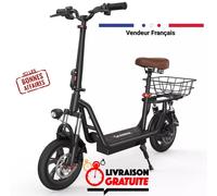 Trotinette Électrique 500W, 12 Poucet pliable 12 pouces 25 km/h 500W