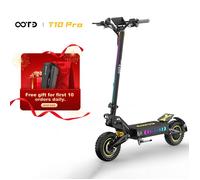 Trotinette Électrique OOTD T10 Pro - Freins Disque Hydrauliques - Batterie 52V - Double Moteur 1300W (2600W Pic) - Pliable