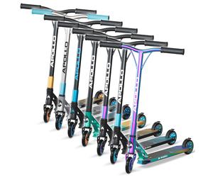 Trotinette freestyle Adulte Genesis Pro X avec Roulements à Billes ABEC 9-Noir