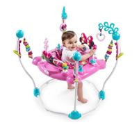 Trotteur Aire d'Éveil à Rebonds Minnie - Rose - Sons et Lumières - DISNEY BABY