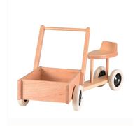 Trotteur avec bac en bois beige TU