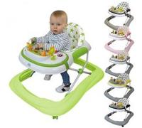Trotteur bébé évolutif musical pliable réglable en hauteur - Vert Vert G