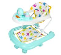 Trotteur Bébé Garçon Fille Evolutif 3 en 1, Trotteur Marche Bebe Pliable avec 3 Hauteur Réglable, Siège et Plateau Amovible, Centre d'Activités pour Tout-petits 6+ Mois, Charge 12KG