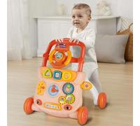 Trotteur Bebe Marcheur D'apprentissage Assis-Debout, Apprentissage de la Marche, Cadeau Bébé Dès 9 Mois - Garçon Fille Evolutif 3 en 1,62 * 68 * 36-81cm- Vert