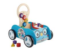 HAPE Trotteur d’activité Baby Einstein - Charriot de marche en bois avec engrenages
