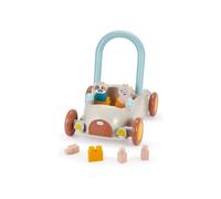 Trotteur ECOIFFIER BB Abrick avec 16 accessoires empilables - Pour premiers pas - Beige/bleu pastel