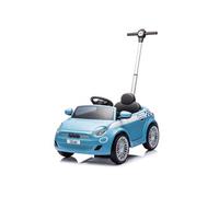 Trotteur Turbo Challenge Fiat 500 E avec barre de guidage Bleu