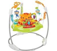 Fisher-Price Jumperoo Jungle | Siège Harnais Sauteur Bébé | Jumper Bébé | Jeu Bébé 9 mois et + | Siège Bébé Table d’Activités | Sièges Sauteurs Suspendus | Balancelle Bébé | Jouet Enfant 1 an, CHM91
