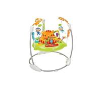Fisher-Price Jumperoo Jungle | Siège Harnais Sauteur Bébé | Jumper Bébé | Jeu Bébé 9 mois et + | Siège Bébé Table d’Activités | Sièges Sauteurs Suspendus | Balancelle Bébé | Jouet Enfant 1 an, CHM91
