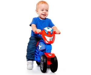 Trotteur Moto Bébé - MOLTO - My 1st Molto Cross Star - 2 Roues - Bleu - A Pédales