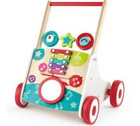 Hape Promeneur en bois My First Musical Walker – boîte à musique et activités – 10 mois et plus