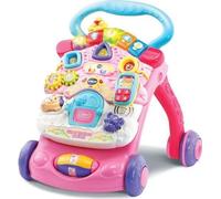 Trotteur parlant 2 en 1 VTECH - Super Trotteur - Rose pour bébé de 9 a 36 mois