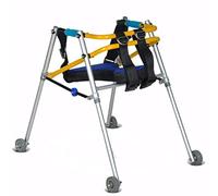 Trotteur Pliable Et Léger Pour Enfants, Pour Paralysie Cérébrale Bébé/Enfant, Fracture, Entraînement De Rééducation Des Membres Inférieurs, Marcheur Roulant Pour Enfant Avec Siège Et Roues