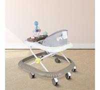 Trotteur Pliable pour bébé avec plateau de jeux interactif avec sons,Trotteur pour bébé avec plateau d'activités musical amovible,De 6 à 18 mois, Jusqu'à 20 kg, 67 x 72 x 92 cm - Kaki (B)