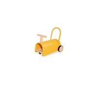Trotteur porteur Enzo en bois - jaune