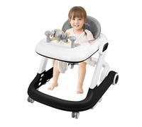 Trotteur pour bébé walker et trotteur - Chariot de marche pour enfants - Hauteur réglable - Avec fonction musique - 60 x 55 x 70 cm - Noir