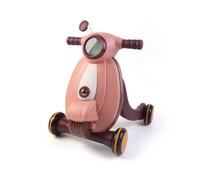 Trotteur pour Bébés Robincool Baby Walker 43x45x52 cmPremiers Pas avec Blocage de Roues Couleur Rose avec Lumière