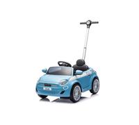 Trotteur Turbo Challenge Fiat 500 E avec barre de guidage Bleu