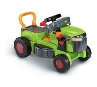 VTech - Super Tracteur Magi Tondeuse Vert - Porteur Pousseur Bébé 3 en 1 - Tracteur Tondeuse Enfant - Jeu Évolutif - Jouet d'Éveil et de Motricité Enfant - Cadeau Bébé Dès 1 an - Contenu en Français