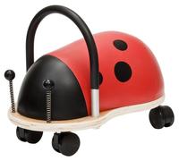 Trotteur Wheely Bug Coccinelle multi-directionnel, petit modèle 1 à 3 ans, corps en bois sur roues, très résistant, excellente qualité, des heures d'amusement garanties !