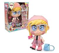 Trotties, Lucy, Ville Londres, Poupée voyageuse Issue de la série animée, Yeux Emojis, Sac à Dos et Carte, Jouets pour Enfants à partir de 3 Ans, GIOCHI PREZIOSI, TFT02