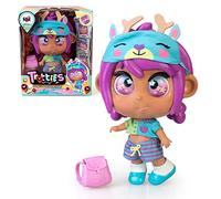 Trotties Mel Poupée brésil, Fashion Doll Latino-américaine, poupée voyageuse de la série de Dessins animés, Accessoires, Sac de Voyage et Carte, pour Filles et garçons à partir de 3 Ans, célèbre