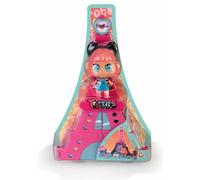 Trotties Mini Sophie à Paris - Poupée de Voyage Multicolore de la série animée de Dessin animé - avec Plus de 10 Accessoires - Cadeau pour Filles et garçons à partir de 3 Ans