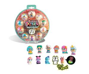 Trotties Tiny Lot de 11 Figurines à Collectionner avec Surprise, Comprend 2 Figurines spéciales Qui Brillent dans Le Noir et Une d'entre Elles secrète, pour Enfants de Plus de 3 Ans, célèbre