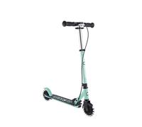 Globber - Flow Element Junior Lights - Trottinette 2 Roues Pliable avec Frein pour Les Enfants dès 4 Ans, Vert Menthe