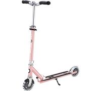 Globber - Flow Element Lights - Trottinette Pliable 2 Roues pour Les Enfants à partir de 5 Ans et Ados, Bleu Aqua