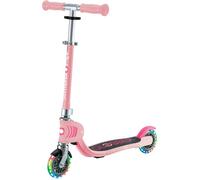 Globber - Trottinette 2 Roues Flow Foldable Junior Lights - Rose Pastel