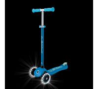 Globber - Trottinette 3 roues PRIMO PLUS GLOW LIGHTS - Bleu Pétrole Bleu Pétrole G
