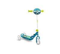 Trottinette 3 roues pliable STAMP Skids Control Explore réglable antidérapante jaune-vert