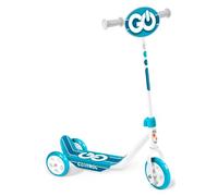 Trottinette 3 Roues SKIDS Control Mixte Ajustable en Hauteur. Large Plateau Anti-dérapant. Poignées Anti-pincement. Roues PVC. Plaque décorée, Blue