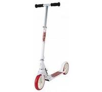 Trottinette Deluxe JDBug 8 Pouces Blanche et Rouge pour Enfants