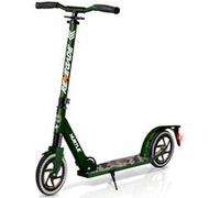 Hurtle Trottinette Enfant/Adulte/Adolescent -Trottinette à 2 Roues avec Guidon T-Bar Ajustable - Plateau en Alliage Anti-Dérapant - Scooter Pliable Portable pour Enfants