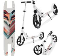Trottinette à deux roues pour jeunes adultes - avec amortisseur - Hypermotion CITY SWIFT Winter Fox - 100kg