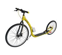 Trottinette à roues gonflables MASTER 26-20 GLX Noir et jaune