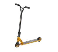 Trottinette acrobatique - NILS EXTREME - HS033 - Noir-Or - Acier & aluminium - Roues 100x24 mm