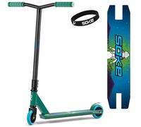 Trottinette acrobatique SOKE GO Verte et Bleue