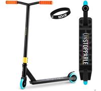 Trottinette acrobatique - SOKE - SOKE GO! - Orange - Guidon 48,5 cm - Roues 100x24 mm - Roulements ABEC-9