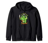 Trottinette amusante grenouille pirate amoureux des animaux garçons filles enfants Sweat à Capuche